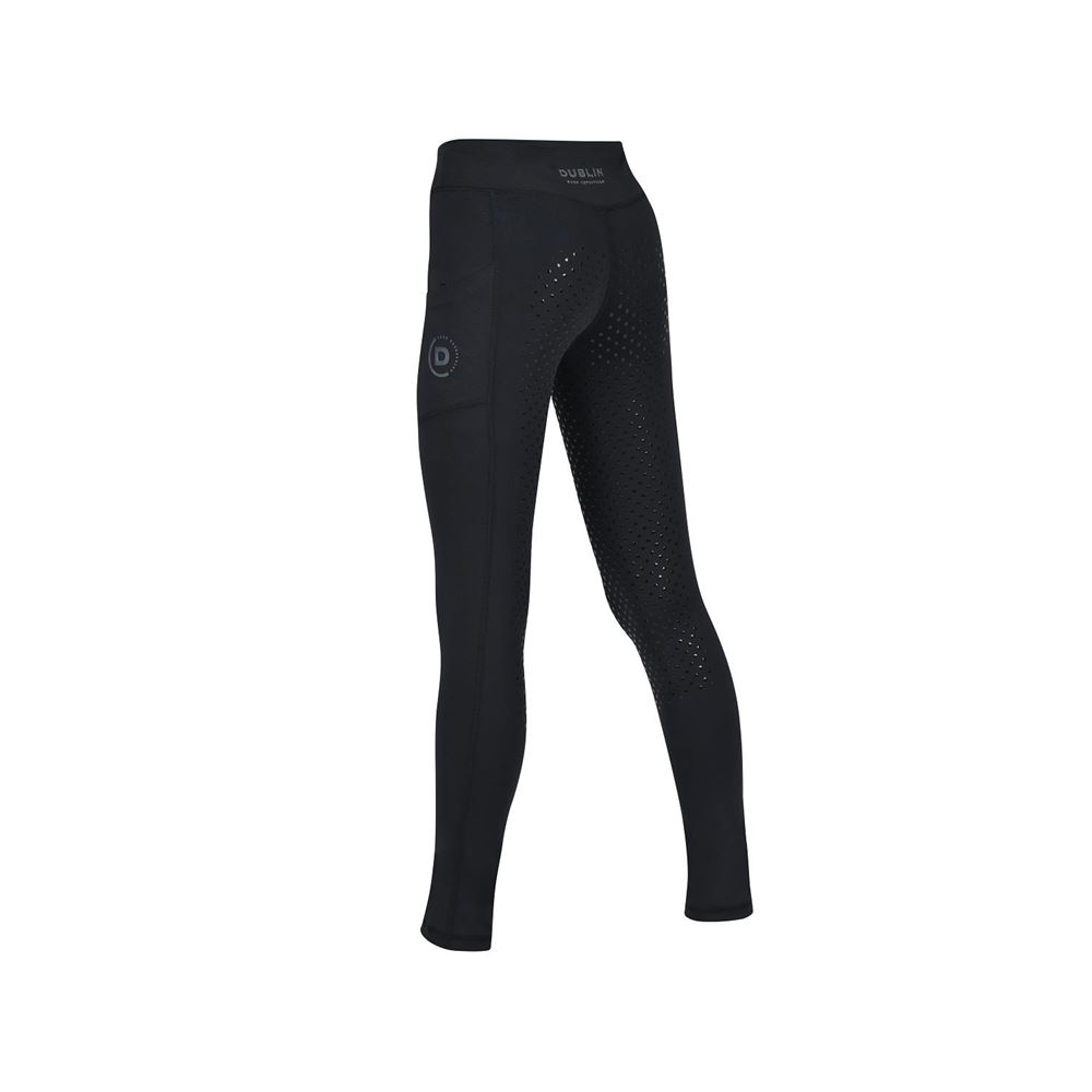 Dublin Everyday Kids Riding Tights (Black)