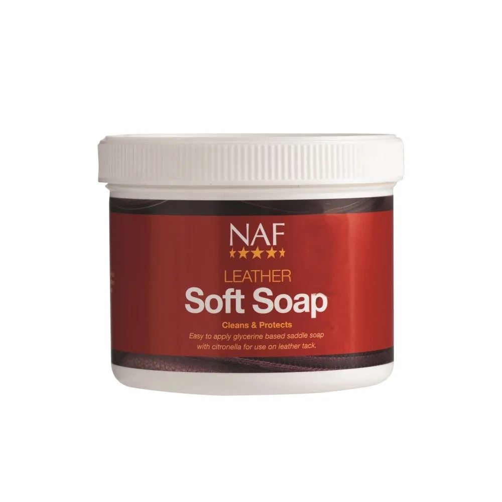 NAF Leather Soft Soap (450g)