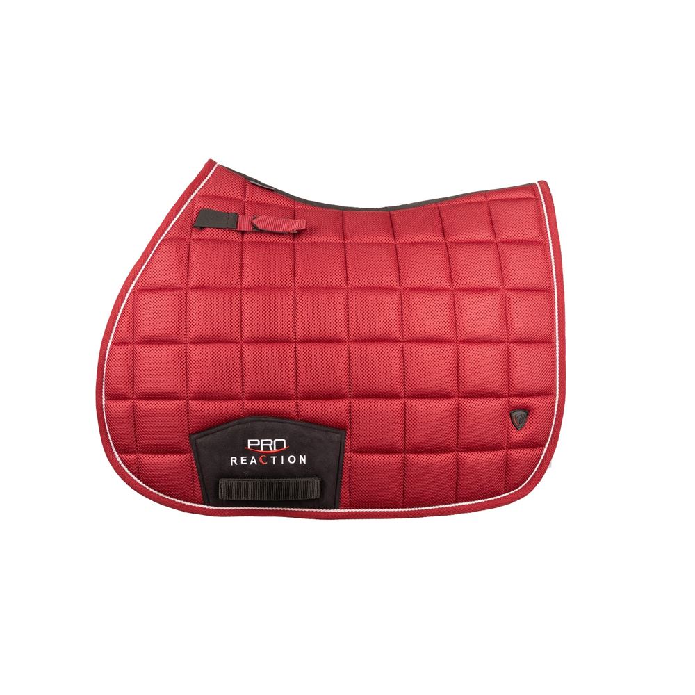 ProReaction 3D Mesh GP Saddle Pad by Hy Equestrian (French Merlot)