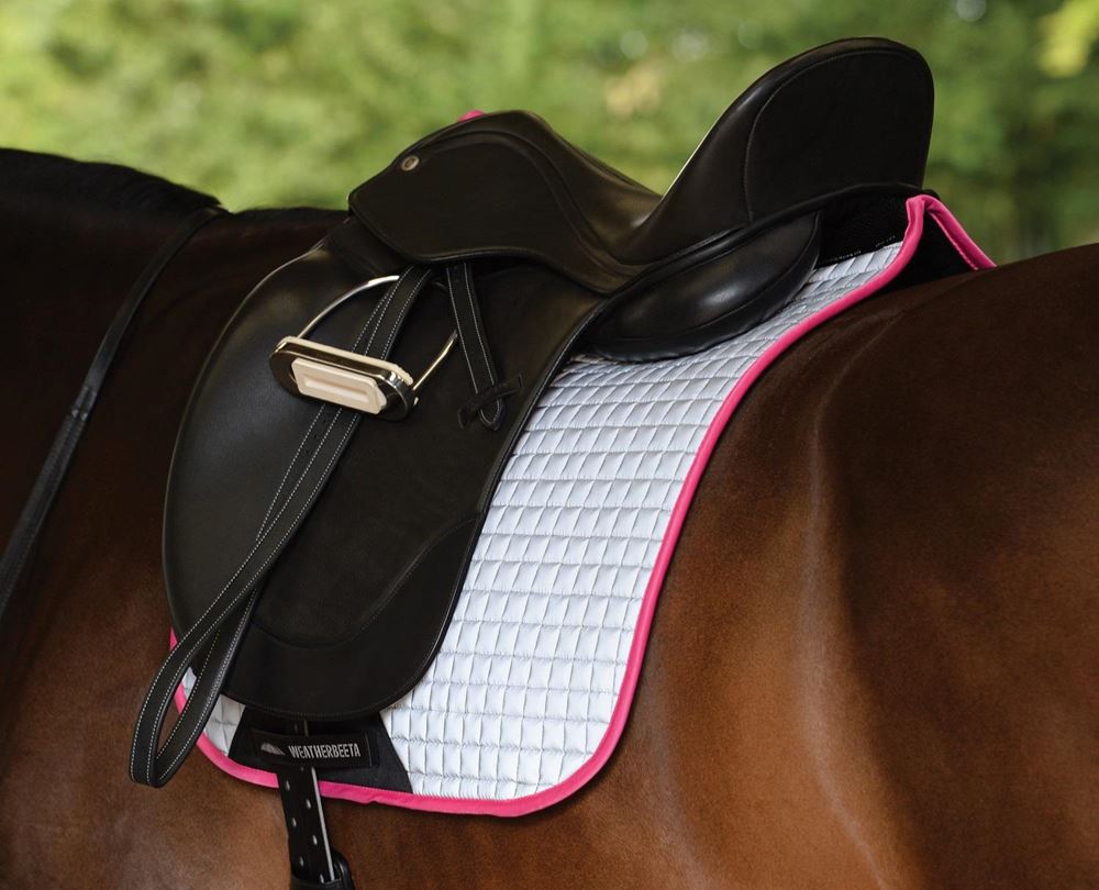 WeatherBeeta Reflective Prime Dressage Saddle Pad