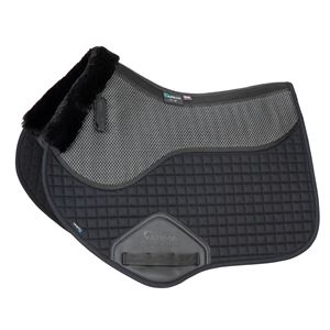 Shires ARMA Soft Grip Jump Saddlecloth (Black)