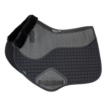 Shires ARMA Soft Grip Jump Saddlecloth (Black)