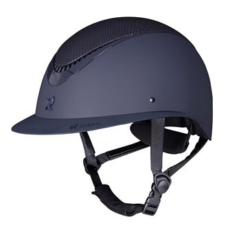 Shires Karben Lorah Ellipse Riding Hat Sizes 54cm and below (Navy)