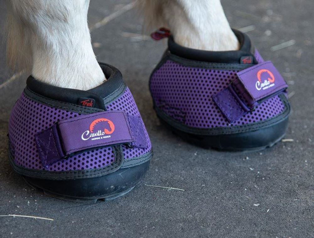 Cavallo Trek Hoof Boot (Regular or Slim ) Purple