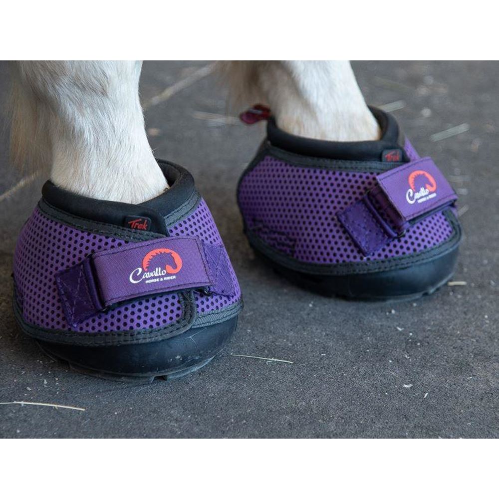 Cavallo Trek Hoof Boot (Regular or Slim ) Purple