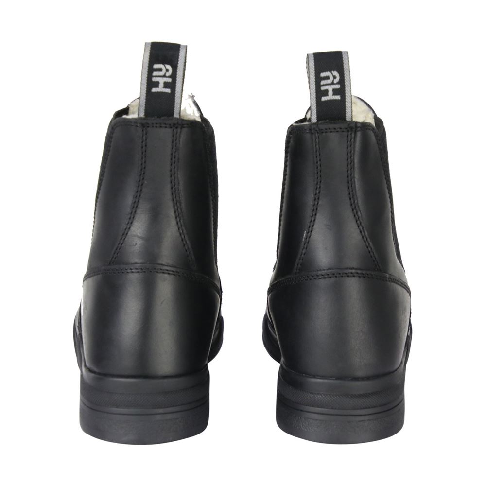 Hy Equestrian Fleece Lined Wax Leather Jodhpur Boot