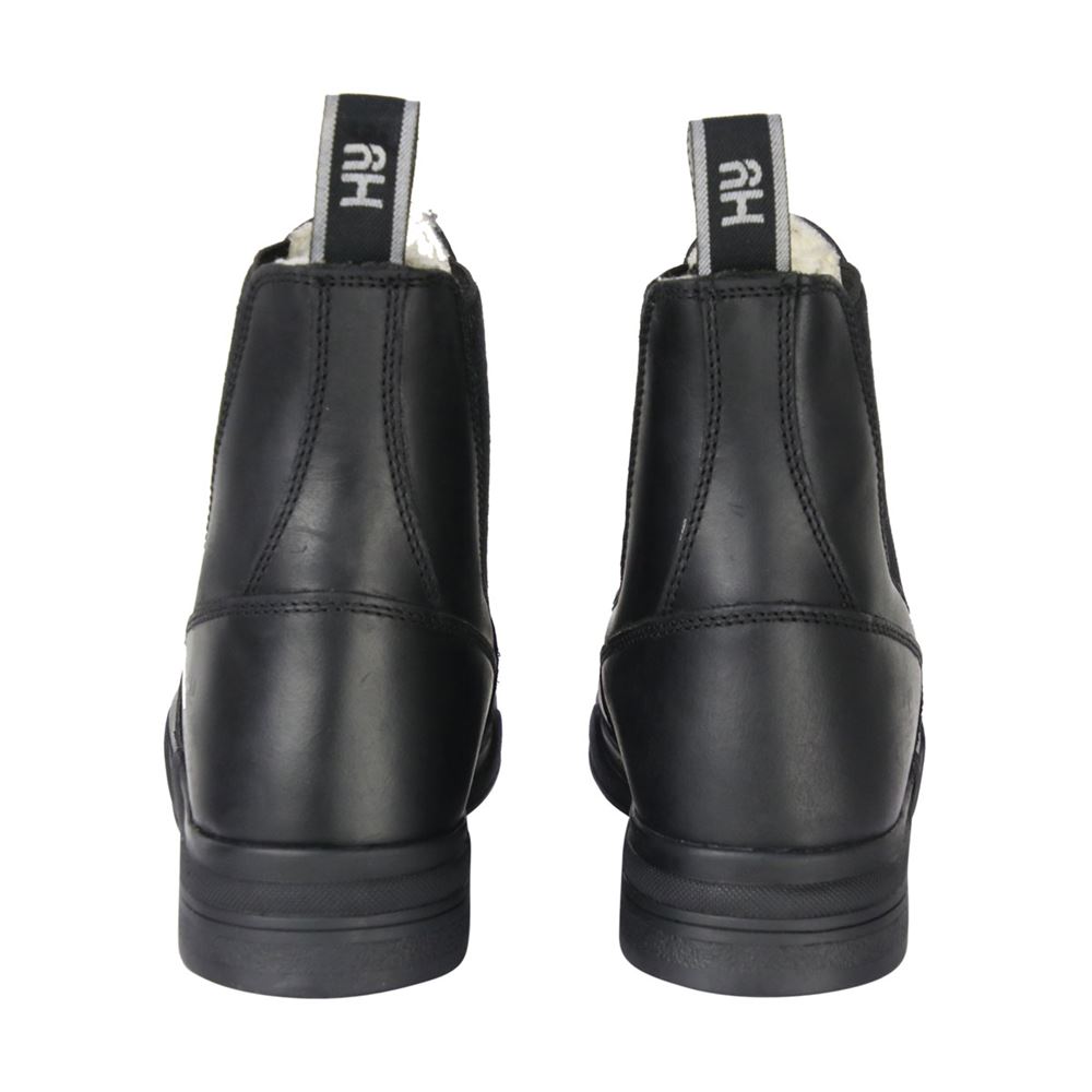 Hy Equestrian Fleece Lined Wax Leather Jodhpur Boot