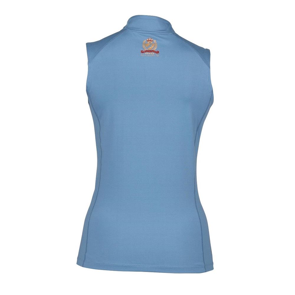Shires Aubrion Team Sleeveless Base Layer (Steel)
