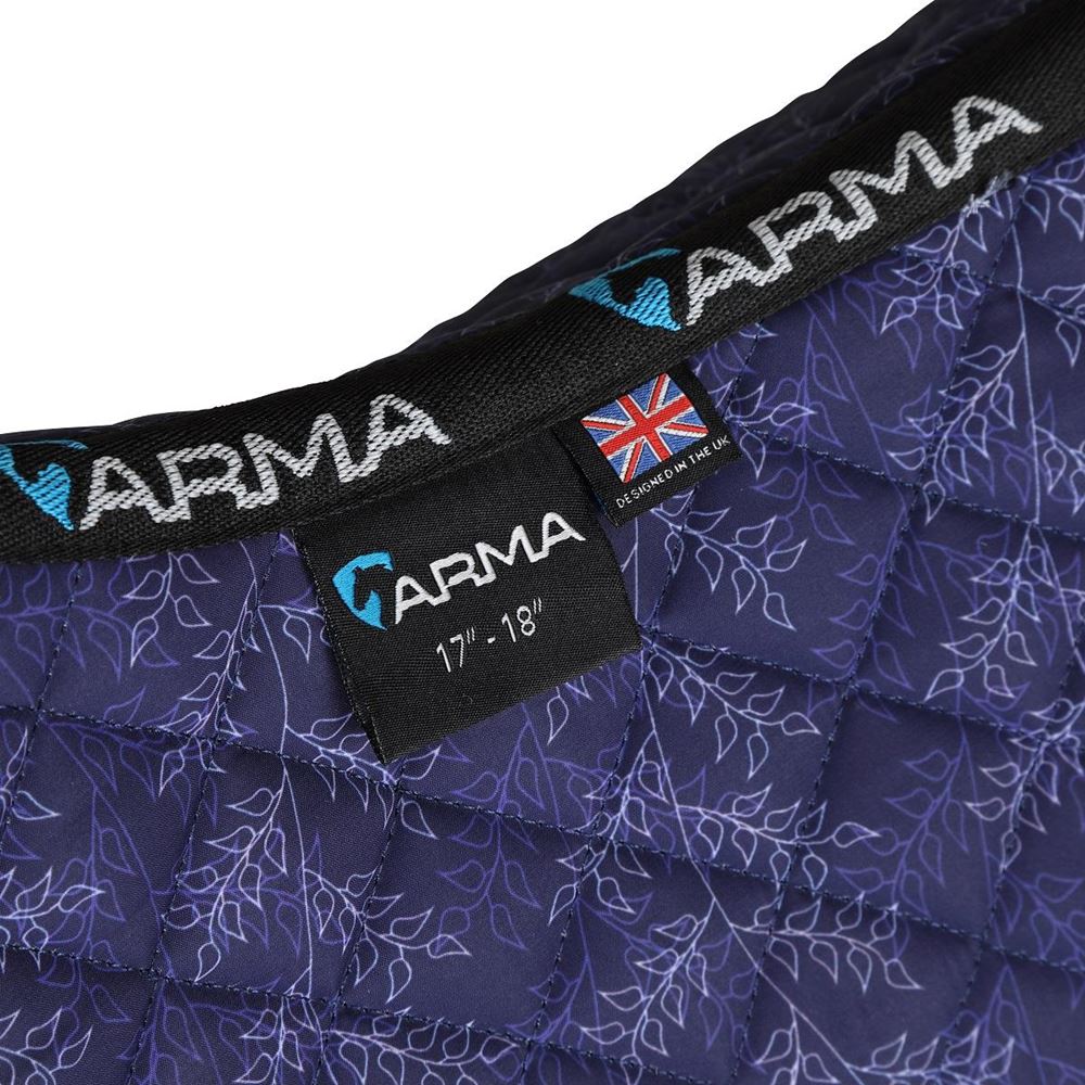 *barcodes* Shires ARMA Sport XC Saddlecloth (Lavender Leaf)