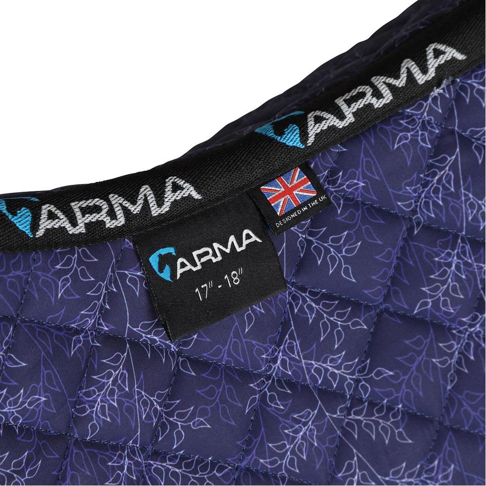 *barcodes* Shires ARMA Sport XC Saddlecloth (Lavender Leaf)