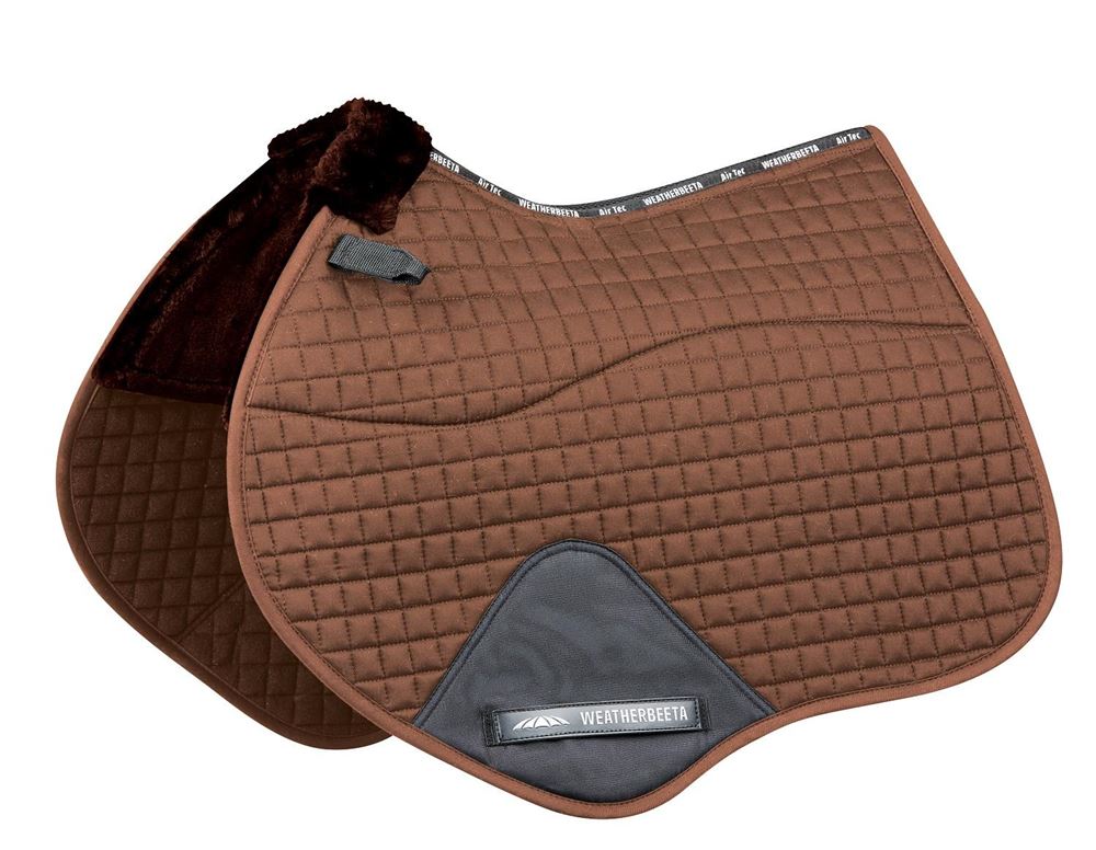 Weatherbeeta Prime Comfy Fleece Jump Shaped Saddlepad 