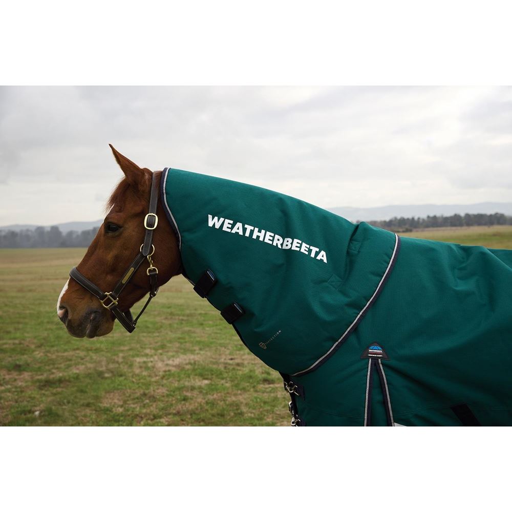 Weatherbeeta Comfitec Plus Dynamic Neck Cover - 0g (Forest Green/ Navy)