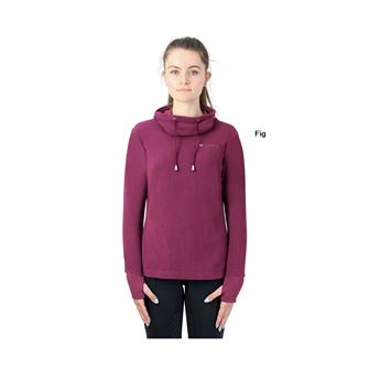Hy Equestrian Synergy Cowl Neck Top (Fig)