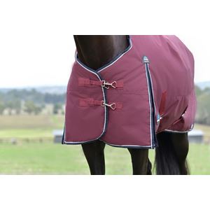 Weatherbeeta Comfitec Essential Turnout Standard Neck - 0g (Burgundy/Navy)