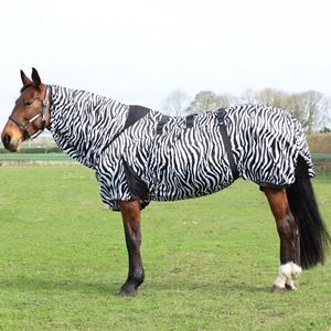 Hy Equestrian StormX Original Sweet Itch Zebra Rug