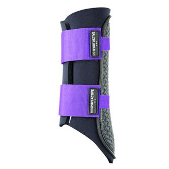 Hy Sport Active Brushing Boots (Royal Violet)