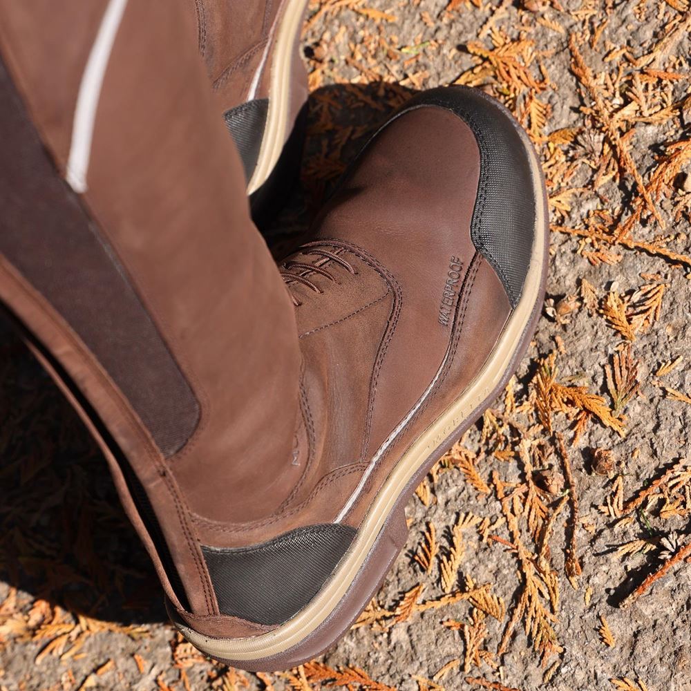 Shires Moretta Voltana Long XGRIP Boots (Brown)
