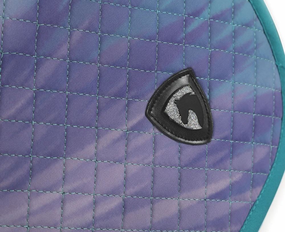 Shires ARMA Tie Dye Saddlecloth (Teal)