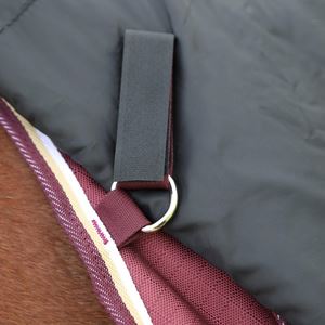 Shires Highlander Plus 100 Turnout Rug Neck Cover (Maroon)