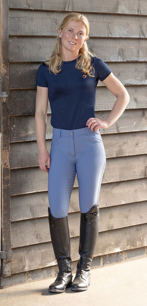 Hy Equestrian Elevate Oakham Ladies Breeches (Night Blue)