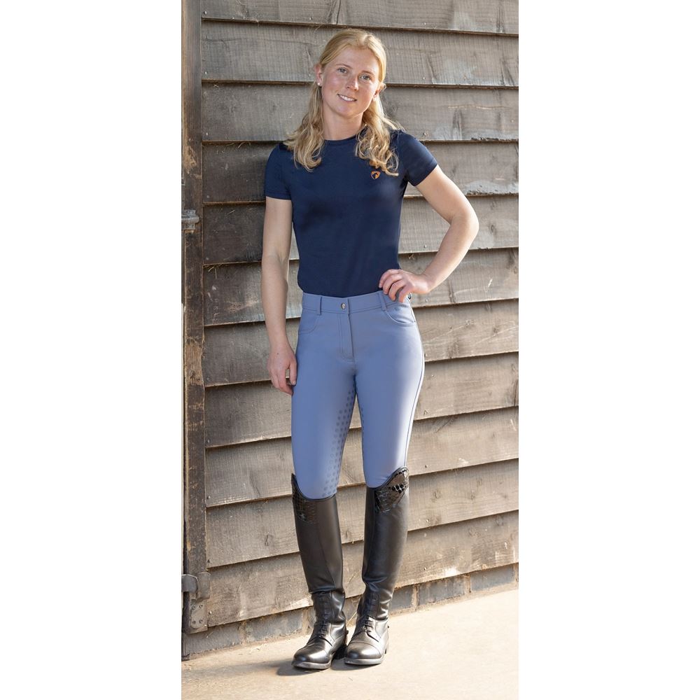 Hy Equestrian Elevate Oakham Ladies Breeches (Night Blue)