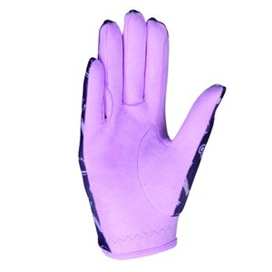 Giddy Up Gymkhana Riding Gloves by Little Rider (Purple/Lilac)