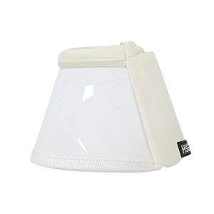 Hy Equestrian Armoured Guard Pro Protect Over reach Boots (White)