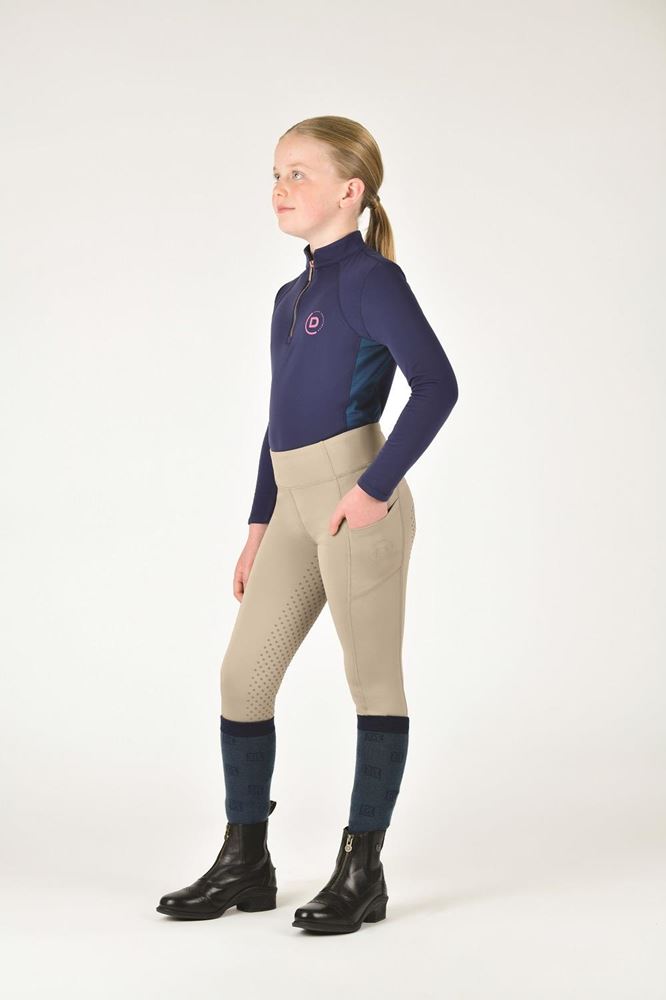 Dublin Everyday Kids Riding Tights (Beige)