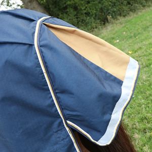 Shires Highlander Plus Lite Combo Turnout Rug (Navy)