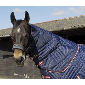 Rhinegold Dallas Chevron Neck Cover (Navy)