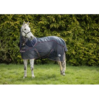 Rhinegold Mombasa Waterproof Topline Fly Rug With Neck Cover (Navy)