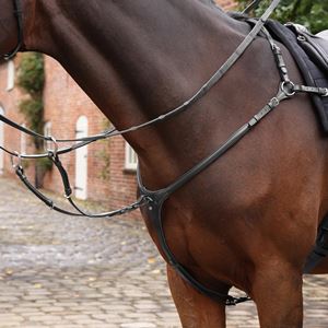 Shires Velociti Lusso Opus Close Contact Breastplate (Black)