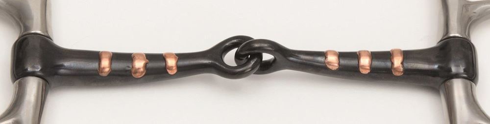 Shires Full Cheek Snaffle with Sweet Iron Mouth