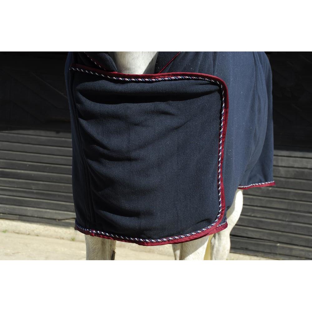 Rhinegold Comfey Collar Fleece Rug (Navy)