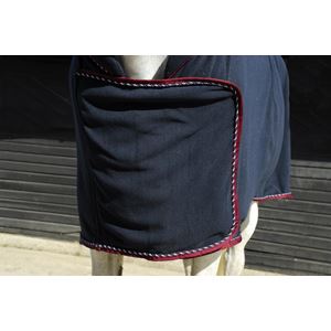 Rhinegold Comfey Collar Fleece Rug (Navy)