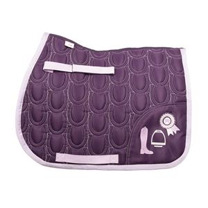 Giddy Up Gymkhana Saddle Pad by Little Rider (Purple/Lilac)