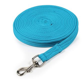 Shires Wessex Cushion Web Lunge Line (Blue)