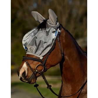 Weatherbeeta Comfitec Hexi Shield Ride On Fly Mask (Silver)
