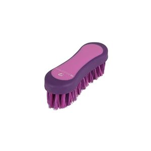 Hy Equestrian Pro Groom Face Brush (Purple/Pink)