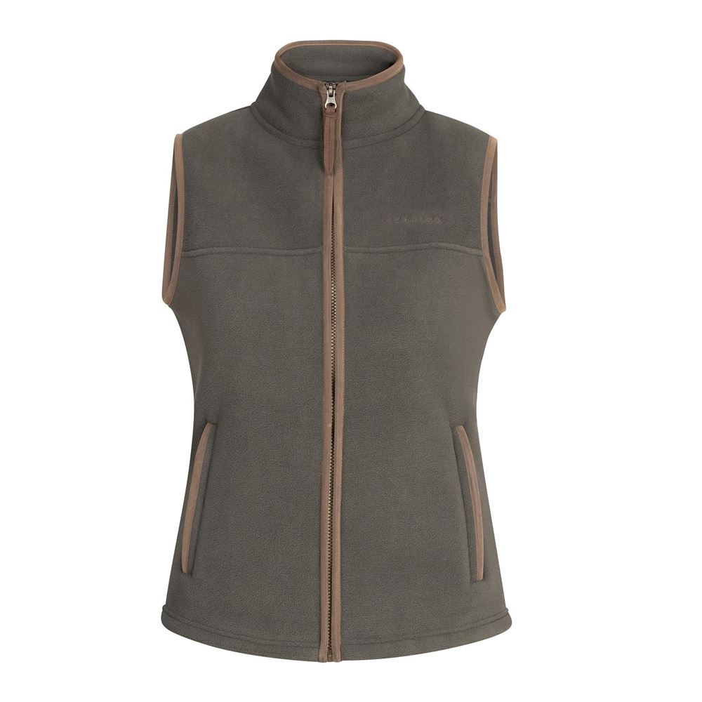 Shires Aubrion Core Ladies Fleece Gilet (Green)