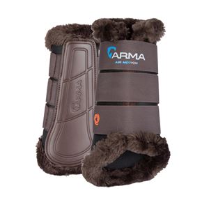 Shires Arma Motion SupaFleece Brushing Boots (Brown)