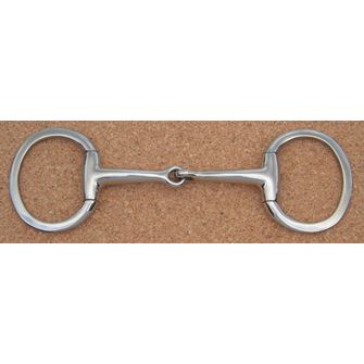 Eggbutt Snaffle Jointed Mouth