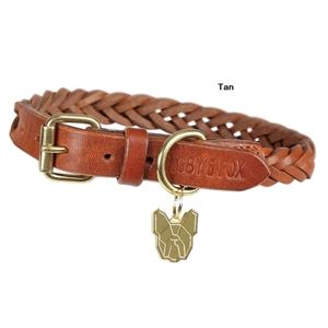 Shires Digby & Fox Plaited Dog Collar (XXS - XS)