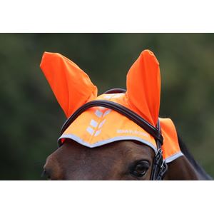 Shires Equi-Flector Fly Veil (Bright Orange)