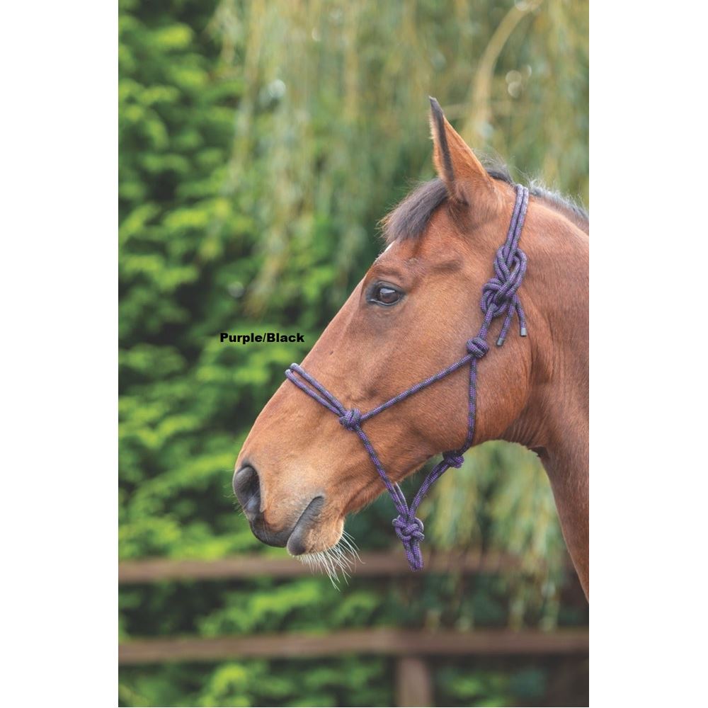 Shires Adjustable Rope Halter