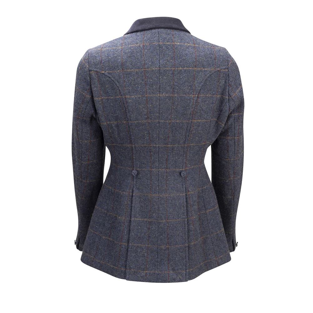 Shires Aubrion Saratoga Ladies Jacket (Juniper Navy Check)