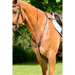 Weatherbeeta Collegiate Opulux 3-Point Padded Raised Breastplate