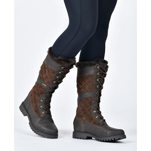 Dublin Yukon Country Quilted Boots (Chocolate Brown)