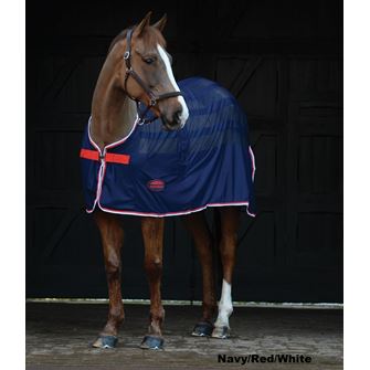 Weatherbeeta Scrim Cooler Standard Neck (Navy/Red/White) *Clearance*