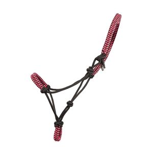 Hy Equestrian Double Braid Rope Halter (Pink)